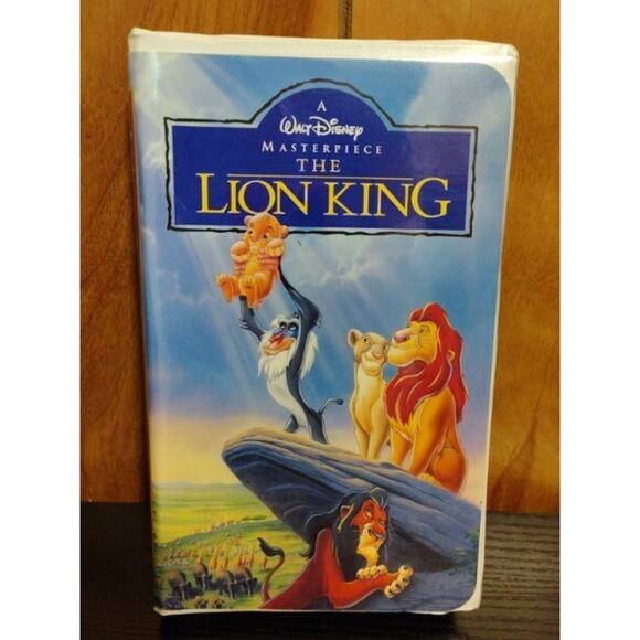 Lion King VHS Movie Walt Disney Home Entertainment Masterpiece - Picture 1 of 3
